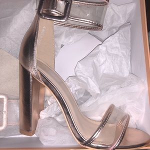 Public desire sandals heel